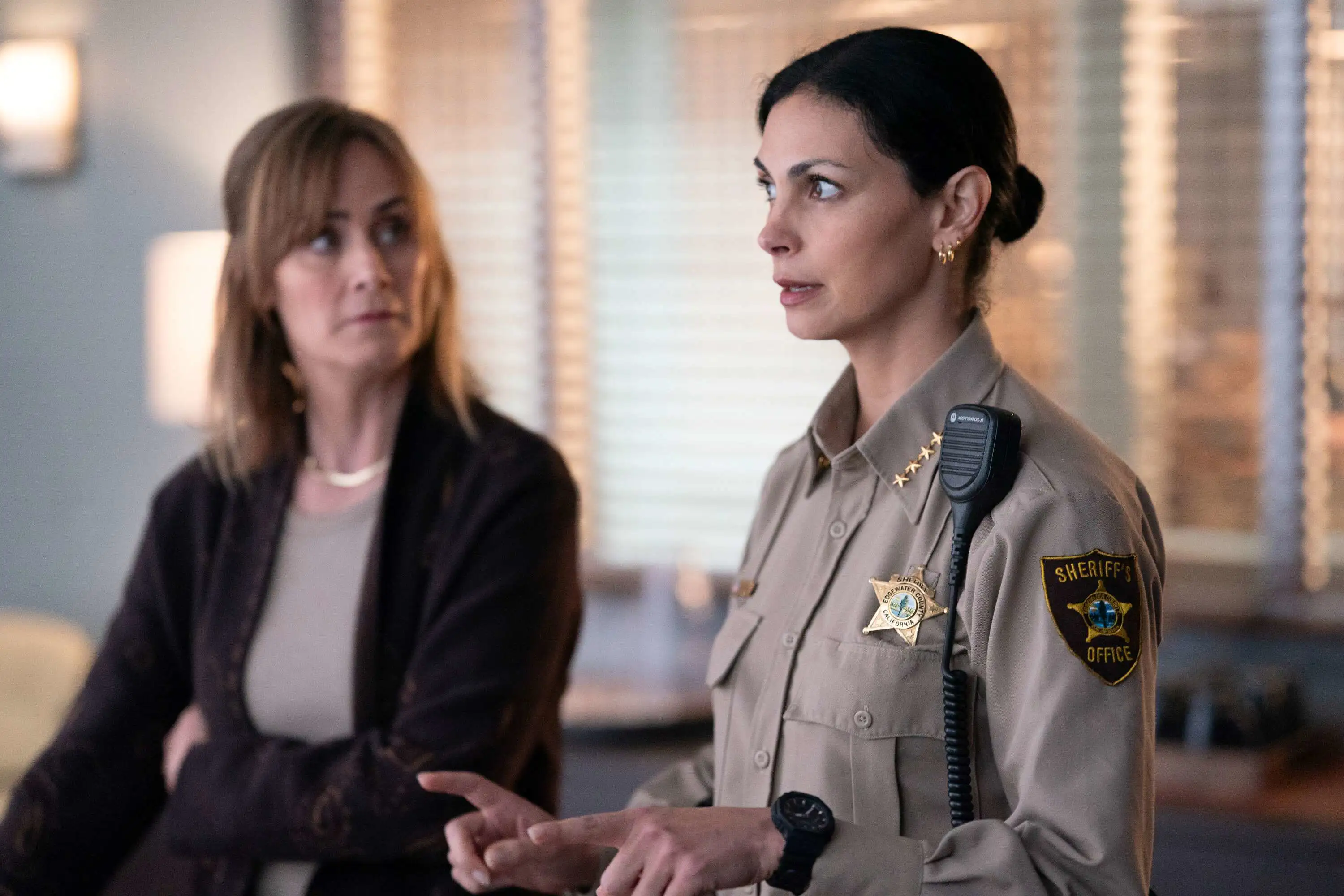 Sheriff Country Szene: Mickey und Sharon.