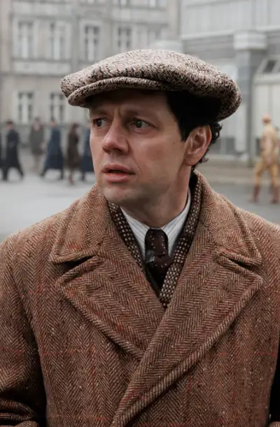 Christian Friedel als Reinhold Gräf in Babylon Berlin.