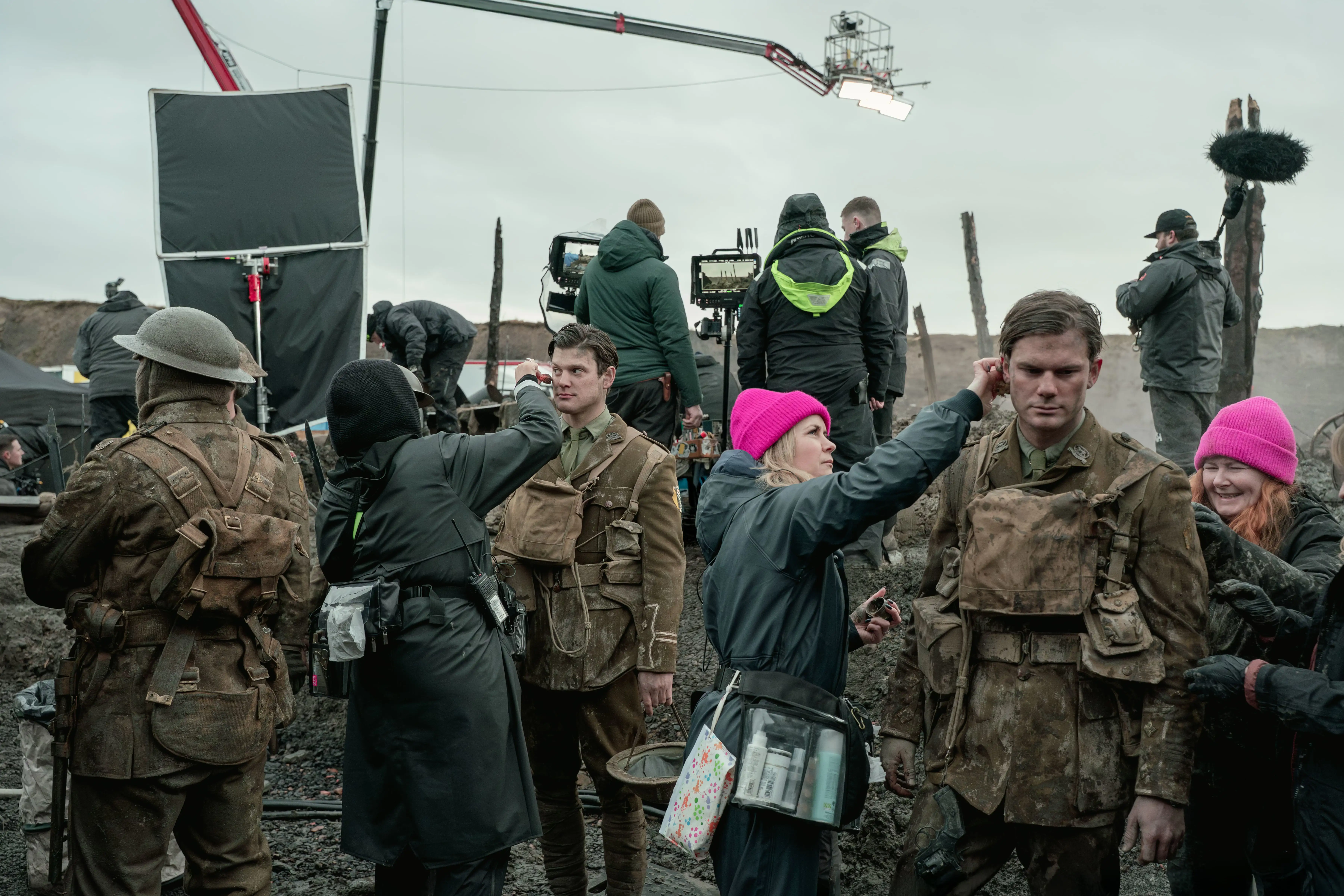 Outlander: Blood of my Blood Behind the Scenes: Dreharbeiten zu einer Schlacht im Ersten Weltkrieg.
