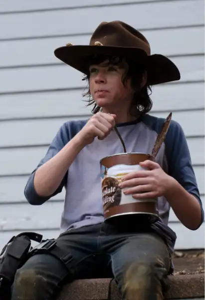 Chandler Riggs als Carl Grimes in 