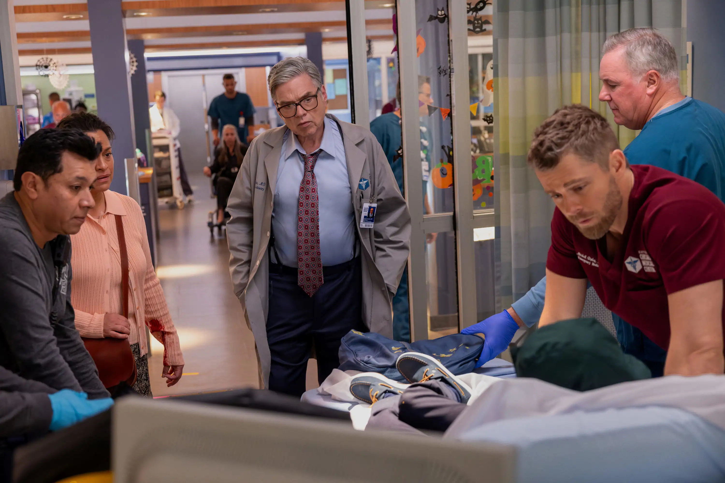 Chicago Med Szene: Notfall im Krankenhaus.
