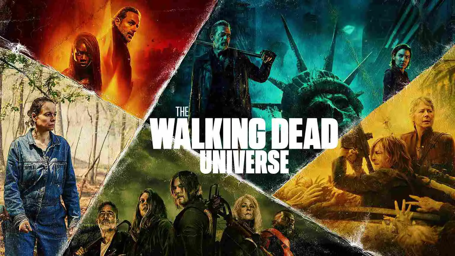 The Walking Dead- alle Serien in einem epischen Crossover Bild